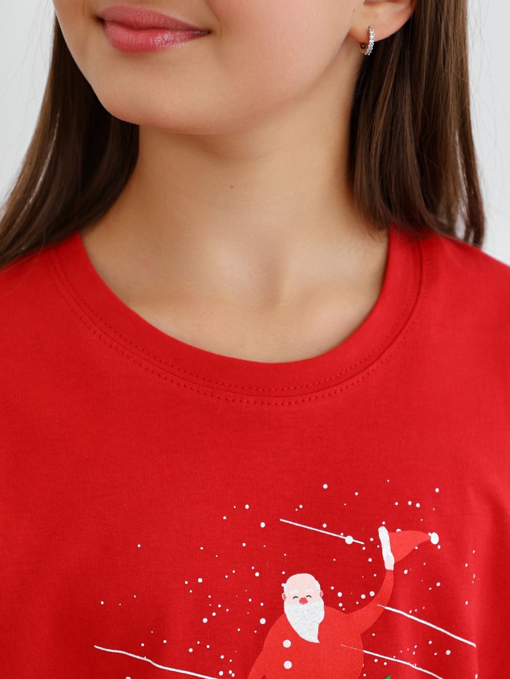 Фуфайка (футболка) детская Праздник-6.1 Виотекс КРАСНЫЙ