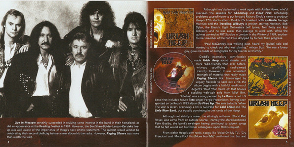 Uriah Heep / Raging Silence (Deluxe Edition)(CD)