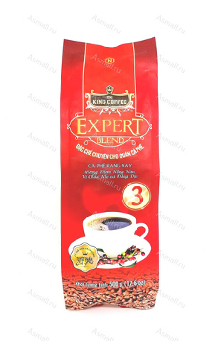 Молотый кофе  King Coffee Expert Blend №3, 500 гр.