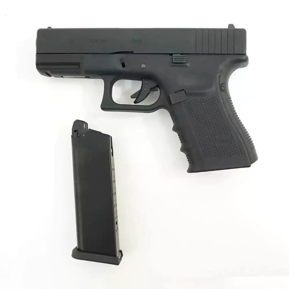 Модель пистолета WE Glock G19 gen4 metal slide Gas, Black