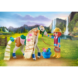 Playmobil - Лошади водопада Элли со своей лошадью 71639 / артикул   71639  / GTIN 4008789716392