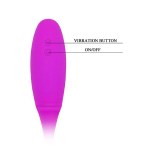 Двусторонний вибромассажер 60см на гибком стержне Baile Snaky Vibe BI-014327-1