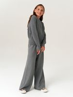 Джемпер для девочки AT1001 серый