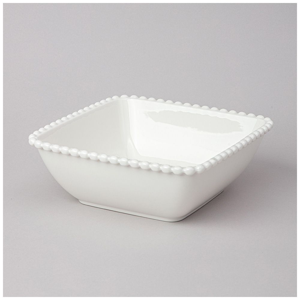 САЛАТНИК КВАДРАТНЫЙ LEFARD "PEARL" 20*7,5 СМ 1200 МЛ (КОР=12ШТ.)