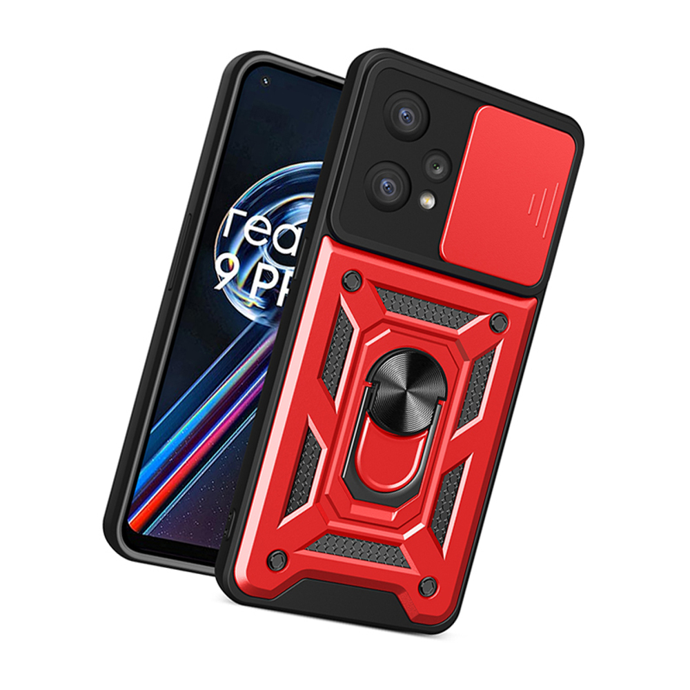 Чехол с кольцом Bumper Case для Realme 9 Pro+