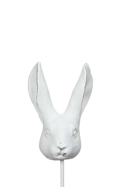 Декор-вставка "Кролик" 7x5,5xH10см + 5см штекер