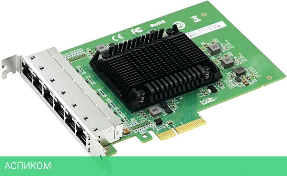 Сетевой адаптер Lr-Link PCIE 1GB 6PORT (LRES2006PT)