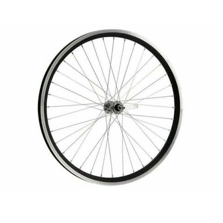 Колесо 27,5" заднее в сборе, двойной черный обод,под трещотку/630303