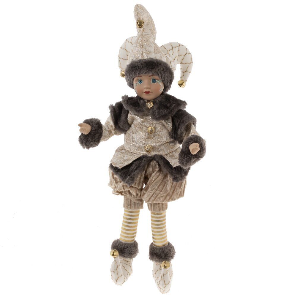 GAEM Игрушка набивная "Клоун" (муз, движ), L16 W14 H46 см (полка 30 см.)