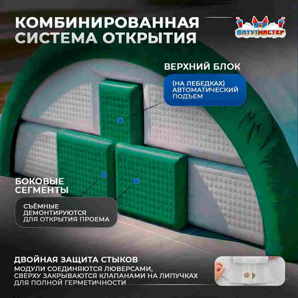 Временный авиационный ангар «Горизонт Авиа», 50×35×20 м