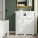 Шкаф с ящиком - GREÅKER /GREАKER  IKEA/ ГРОКЕР  ИКЕА,  84x101 см, белый