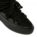 Высокие комбинированные кеды INUIKII 75202-5 Sneaker classic black на меху