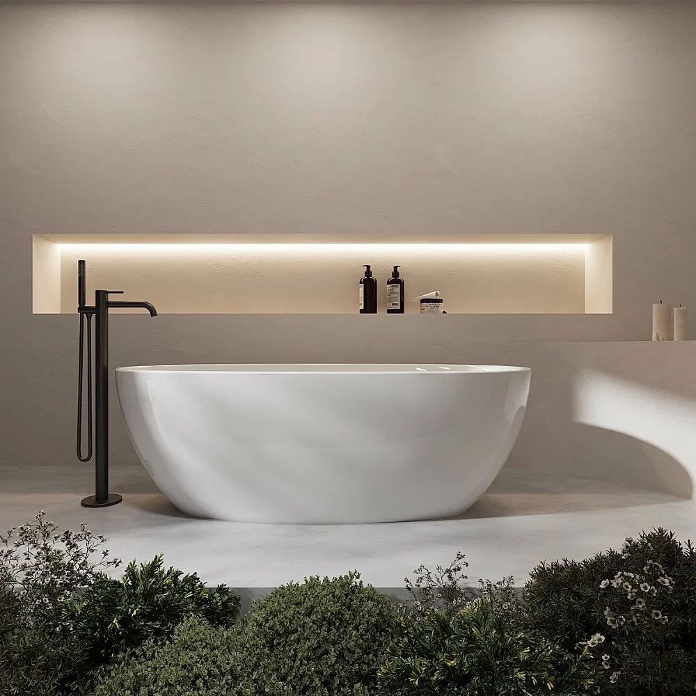 Ванна акриловая Vincea VBT-601-1700 170x85 белая