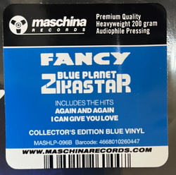 LP: Fancy — «Blue Planet Zikastar» (1995/2021) [Limited Blue Vinyl]