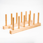 Сушилка для посуды из древесины кедра SPD2