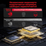 MECHREVO flood dragon 16Pro /R9-7845HX/16G /1T /RTX4070/2k (2560x1600)/240hz /Белый Игровой ноутбук 16", AMD Ryzen 9 7845HX, RAM 16 ГБ, SSD 1024 ГБ, NVIDIA GeForce RTX 4070 для ноутбуков (8 Гб), Windows Pro, серый, Английская раскладка