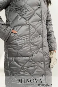 Куртка 2412-серый Minova