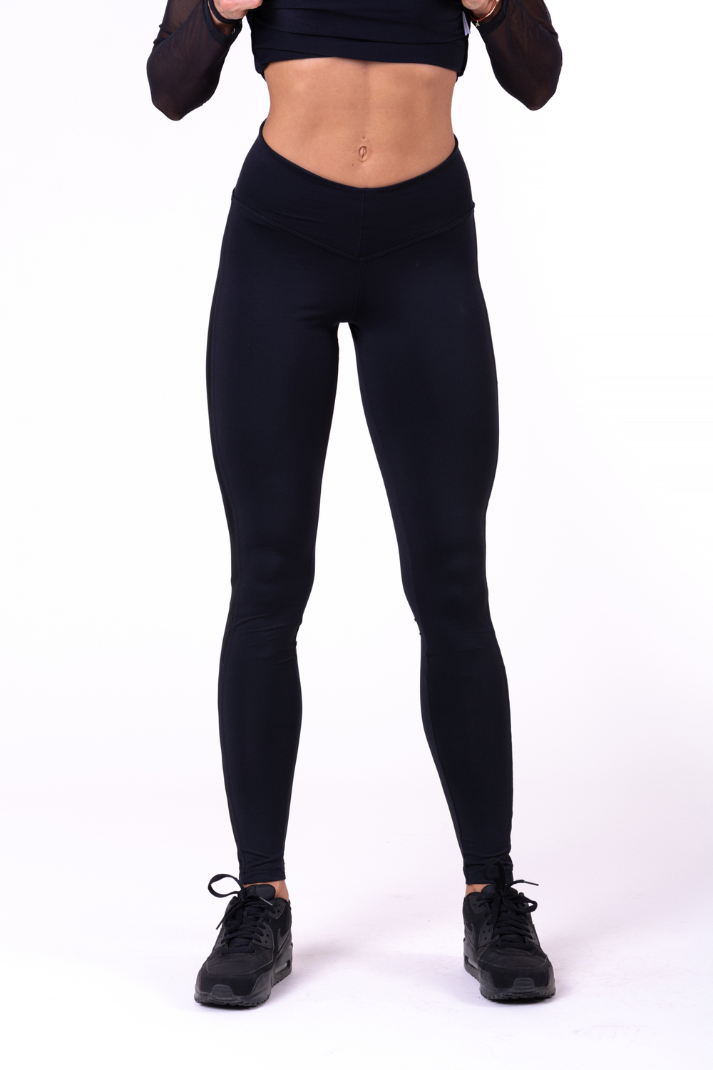 Женские лосины Nebbia Flash-Mesh leggings 663 black