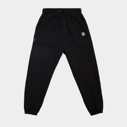 Трикотажные брюки KUL'TURA Oversize Basic Чёрный