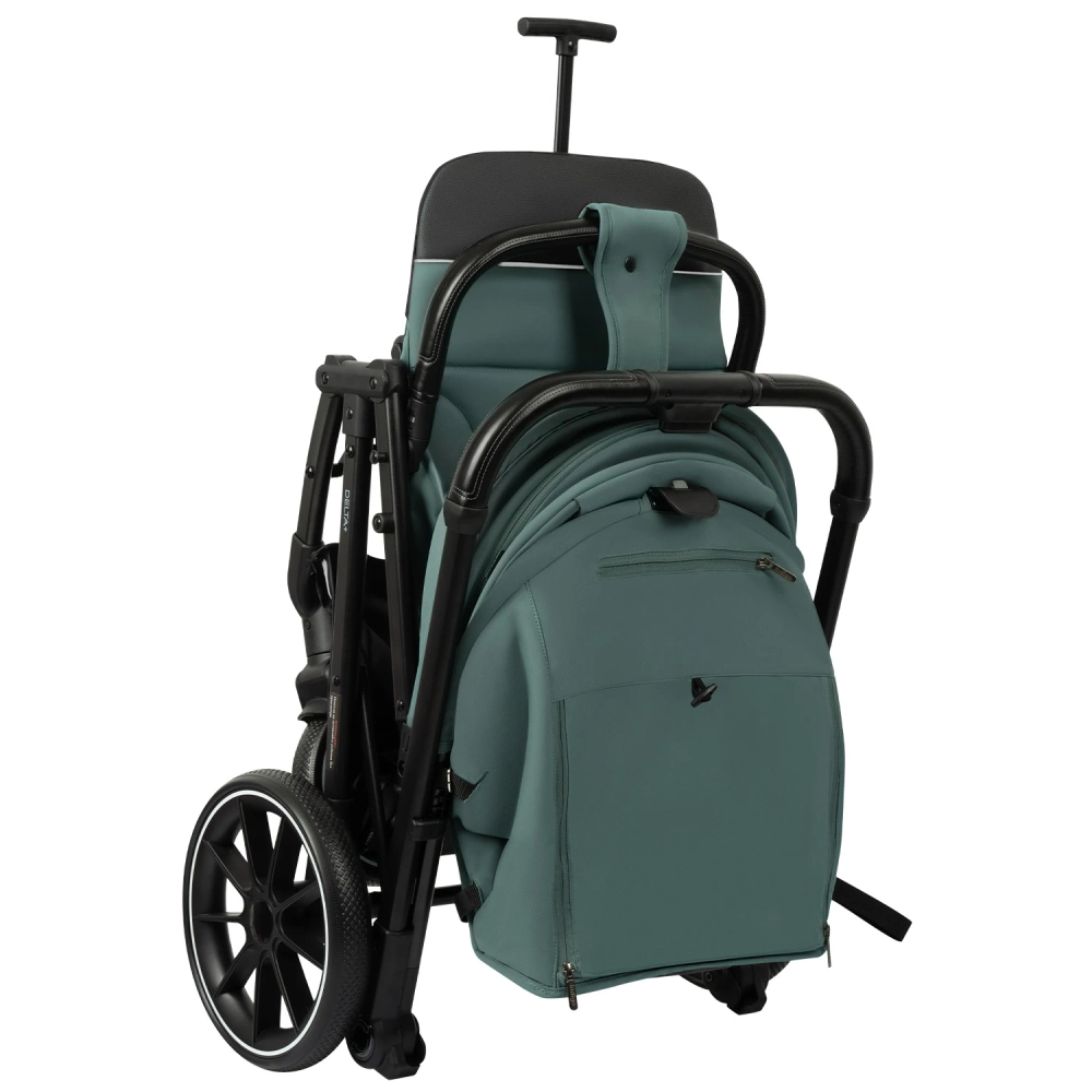 Коляска прогулочная Indigo Delta+ 2026 (зеленый)