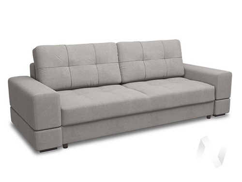 Диван прямой Полярис 3 (БД) LUMA 14 (серый)