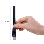 Wi-Fi адаптер USB 2.0 150 Мбит/с чипе MT7601 для компьютеров и большинство приставок портативный