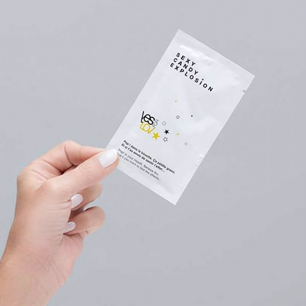 Порошок для оральных ласк и массажа Взрывающаяся карамель - 7 гр.