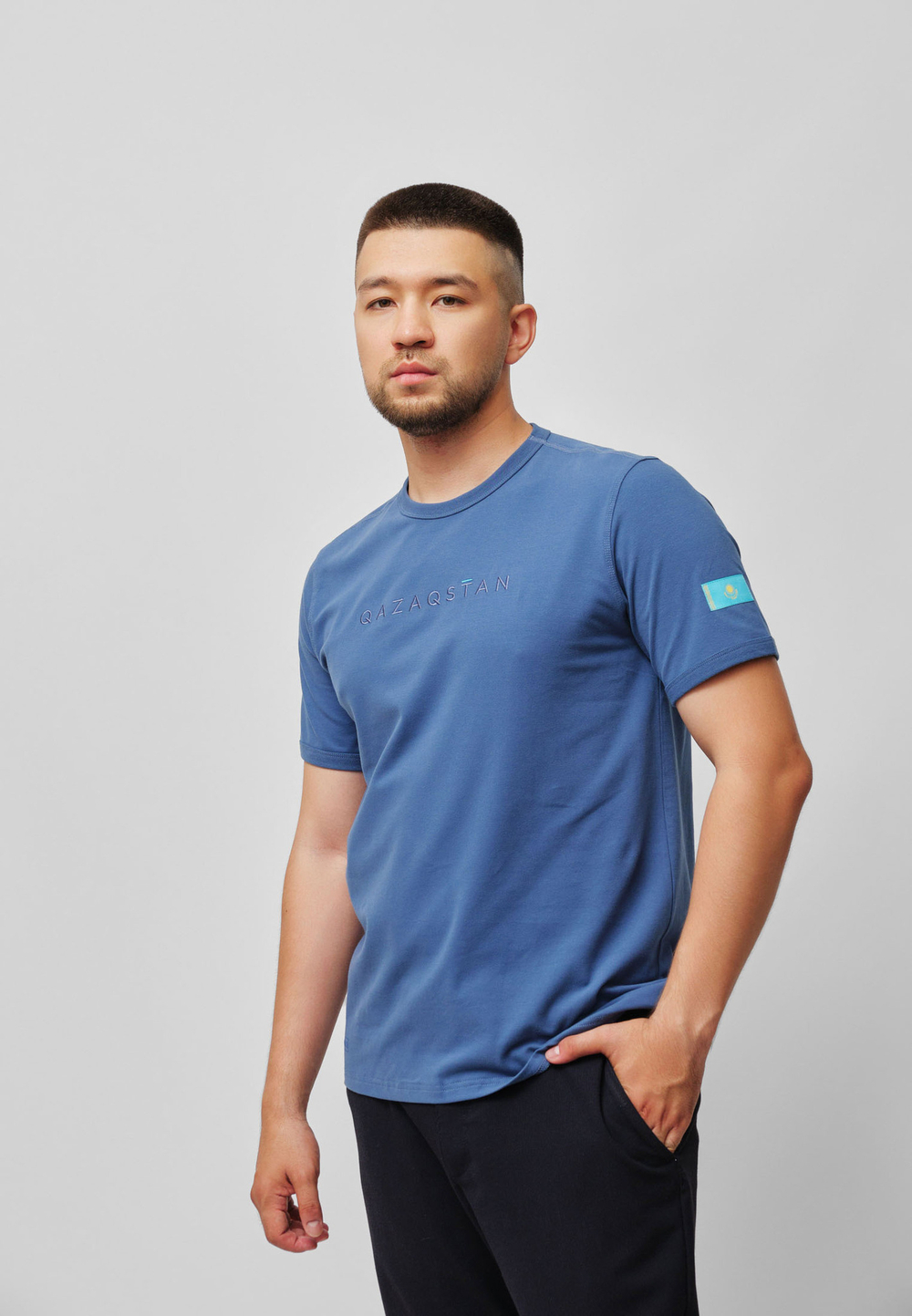 Футболка QAZAQSTAN BLUE