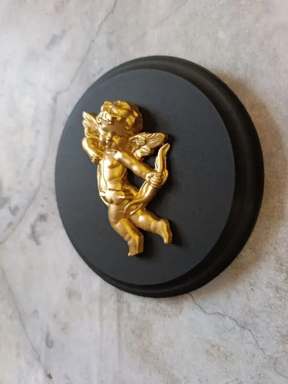 Панно 15 см. на стену для интерьера Ангел