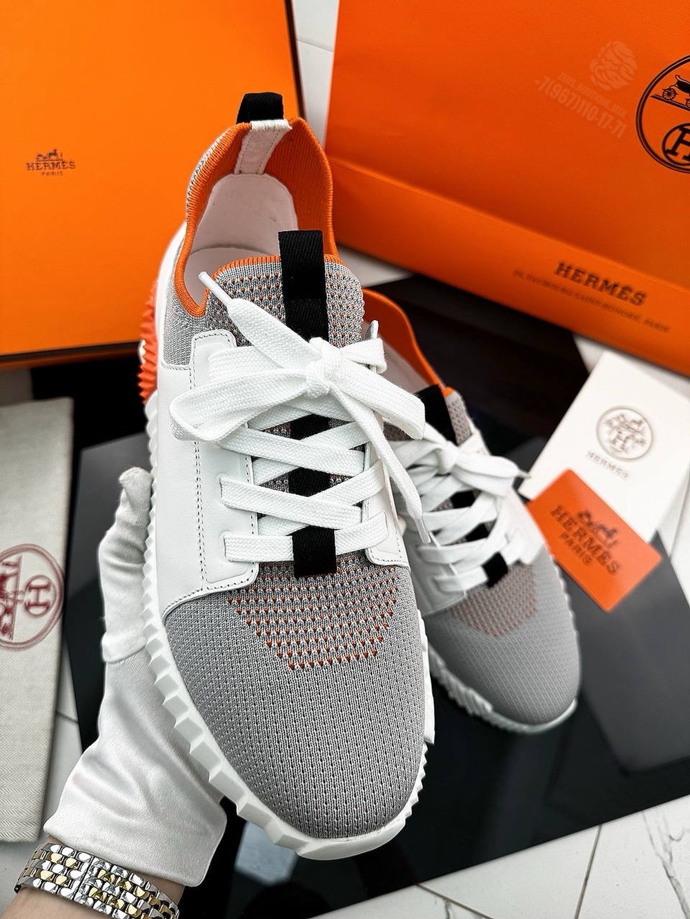 Кроссовки Hermes
