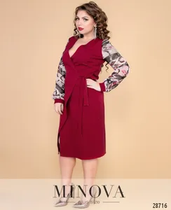 Платье 1120б-марсала Minova