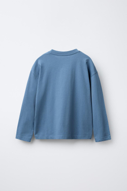 ZARA НАБОР ИЗ ТРЕХ ОДНОТОННЫХ ФУТБОЛОК И В ПОЛОСКУ, АНТРАЦИТОВО-СЕРЫЙ