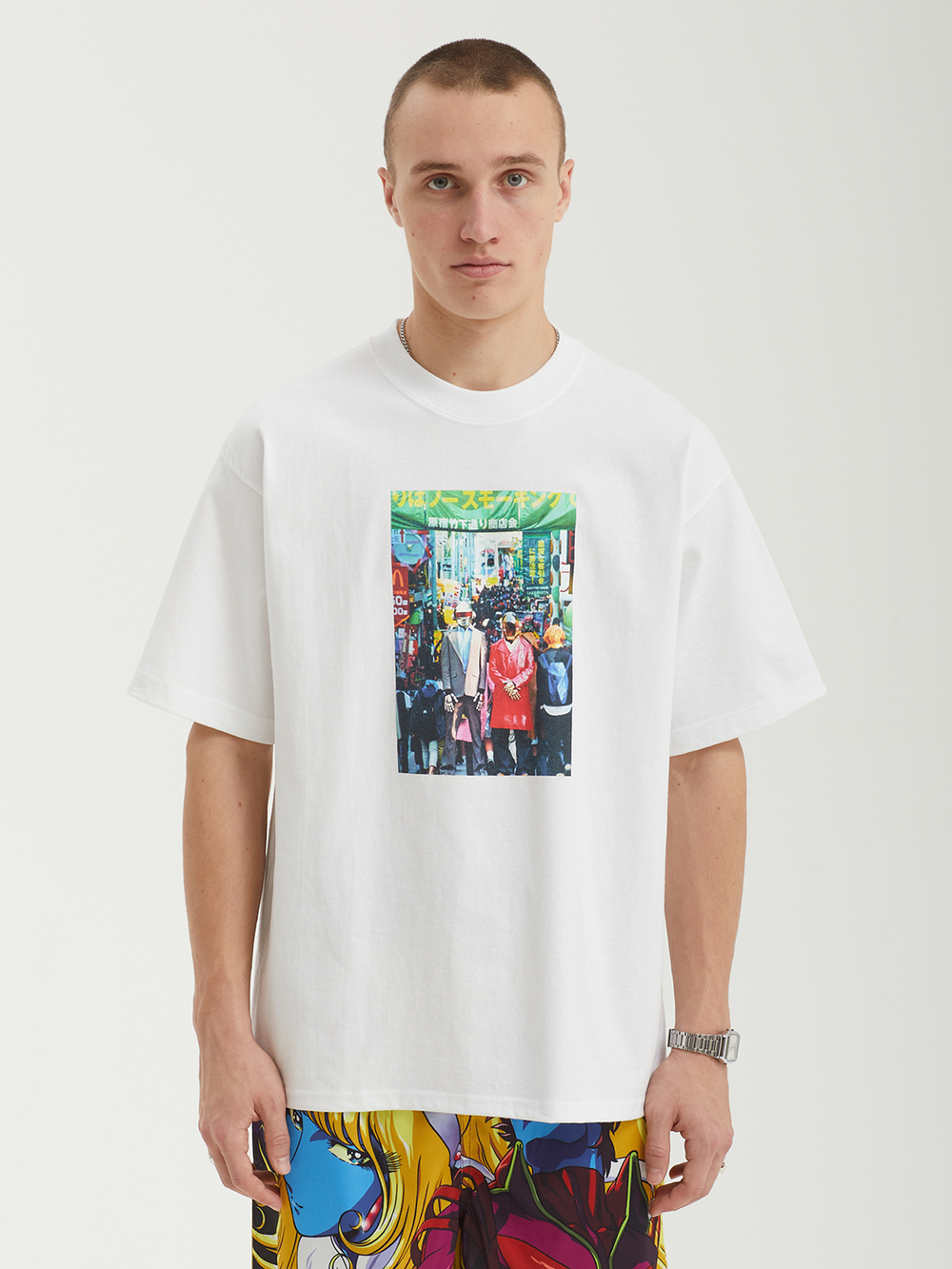 Мужская Футболка Harajuku