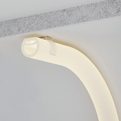 Силиконовый профиль WPH-FLEX-D20-TOP-S10-50m WHITE (Arlight, Силикон) 040833