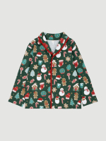 Пижама с воротником Mjölk Имбирный пряник, уценка