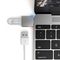 Адаптер Satechi Aluminum USB-C - USB-A 3.0 (ST-TCUAM) Space Gray