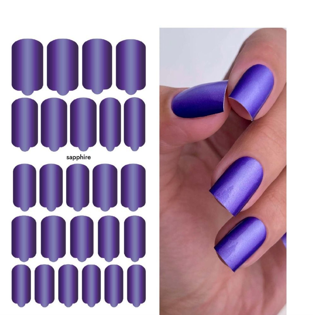 Пленки для маникюра Provocative Nails sapphire
