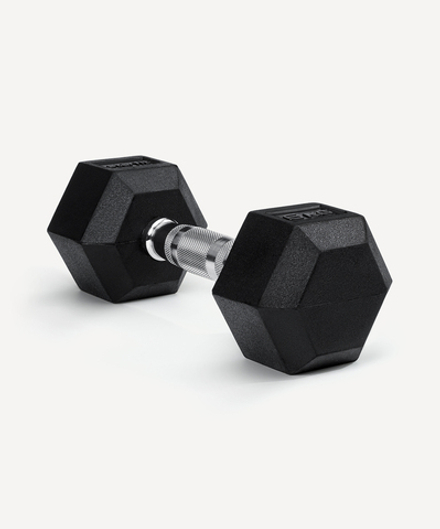 Гантель гексагональная DB-301 6 кг, обрезиненная, черный