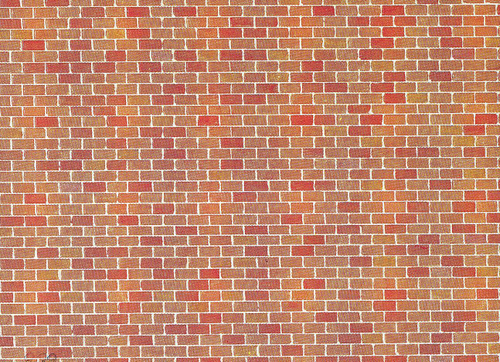 Стеновая панель, кирпич. Картон 250 х 125 х 0,5 мм