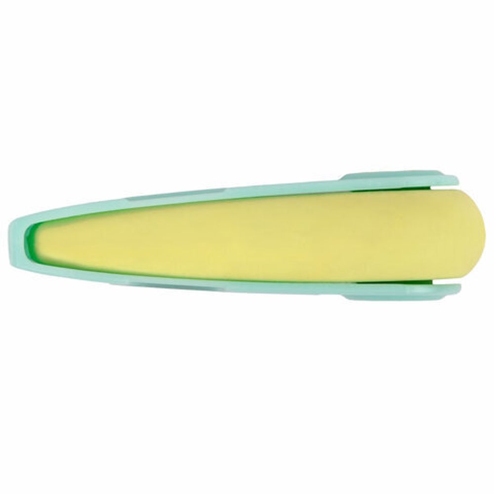 Ластик BRAUBERG "ULTRA PASTEL", 57х24х15 мм, пастельные цвета ассорти, бирюзовый пластиковый держатель, 272688