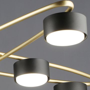 06658-0.3-08 GD+BK GX53 светильник потолочный