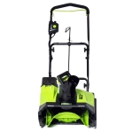 Greenworks GD60PSTK5 60В аккумуляторный снегоуборщик (1 x 5 Ач, ЗУ) ковш 51 см, выброс 6 м 2602907UG