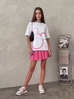 Футболка для девочки маус