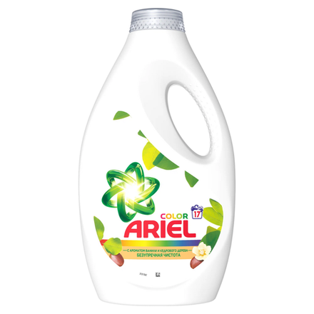 Порошок жидкий ARIEL Color Ваниль и кедровое дерево 1105 мл