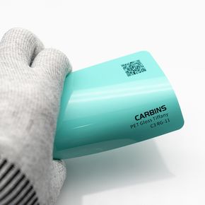 Пленка PET с пластиковой подложкой Carbins
