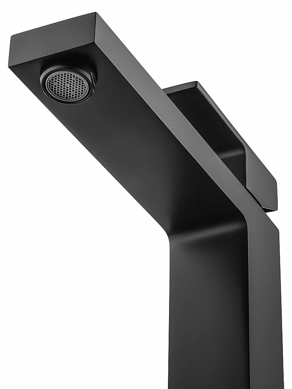 Смеситель для раковины высокий WONZON & WOGHAND CUBE WW-88239016-MB черный матовый