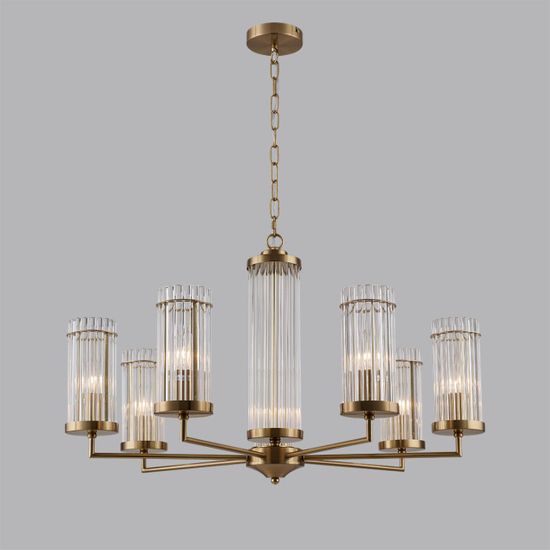 6527/7 CLASSI LN23 32 латунь Люстра E14 7*40W 220V ELLOW