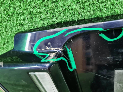 Площадка гос.номера Lexus LX 3 15-23 Superior TRD