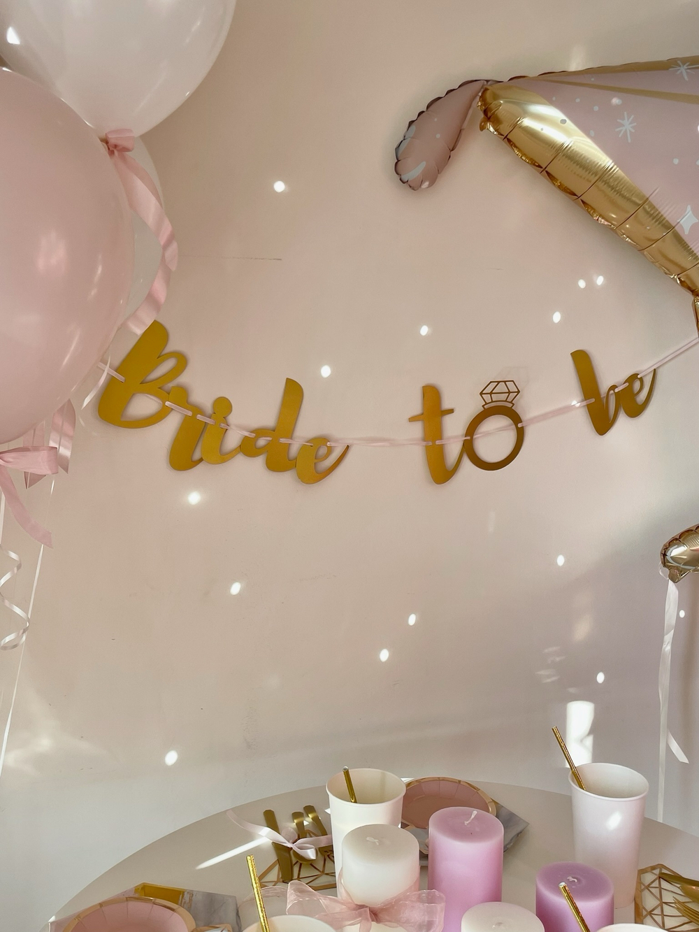 Гирлянда-надпись «Bride to be”