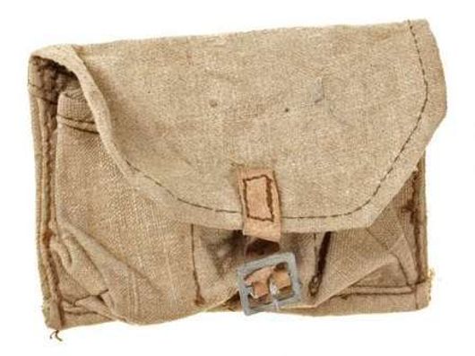 Подсумок для трех ручных гранат, оригинал СССР 1941 г